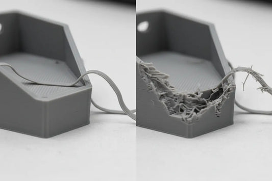 clean vs rough support removal on 3D printed parts — Forgely guide