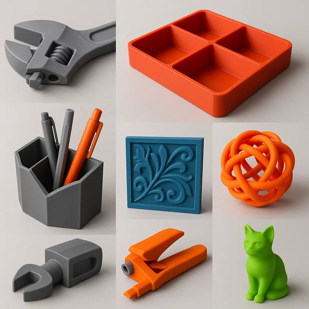collection of top 3D prints of the month — Forgely customer favorites