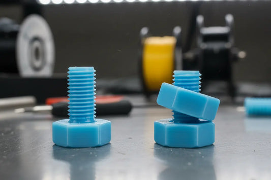 properly fitting vs poorly fitting 3D printed threads — Forgely tutorial