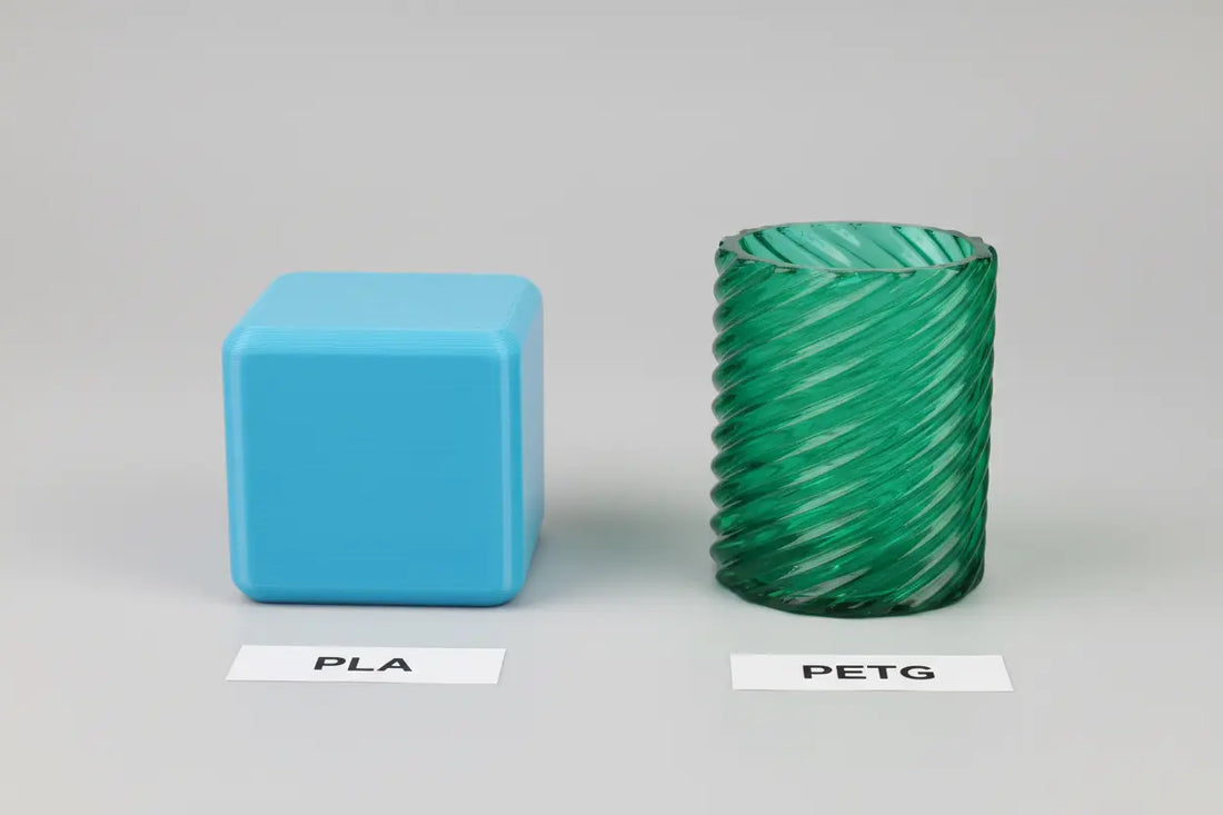 PLA vs PETG beginner 3D print comparison — Forgely filament advice