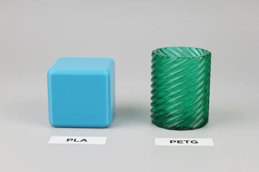 PLA vs PETG beginner 3D print comparison — Forgely filament advice