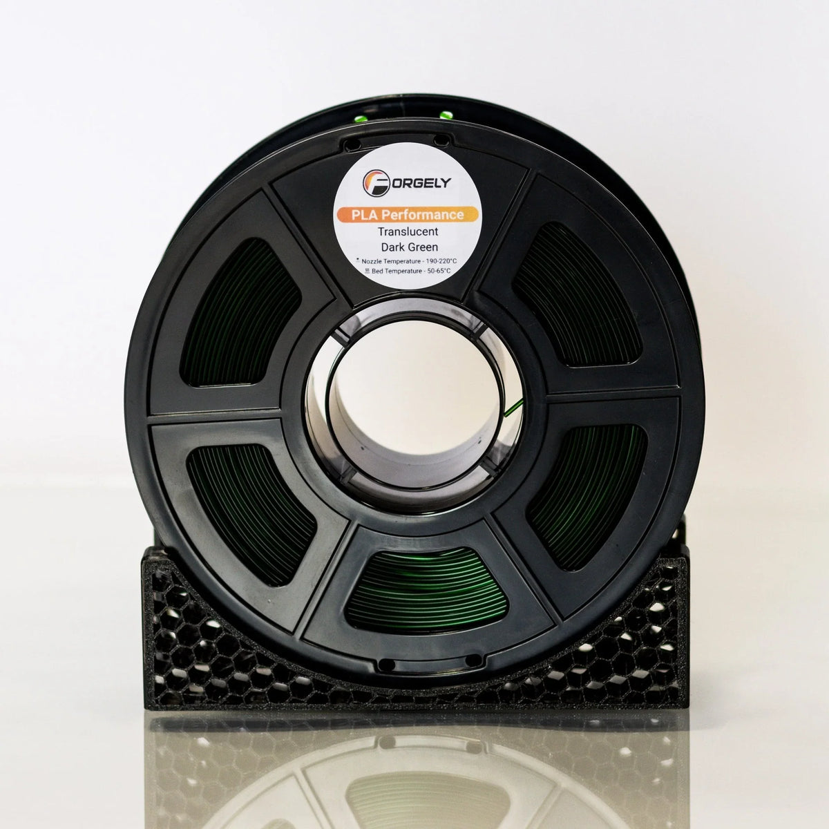 Forgely Performance PLA Filament 1.75mm – Translucent Dark Green