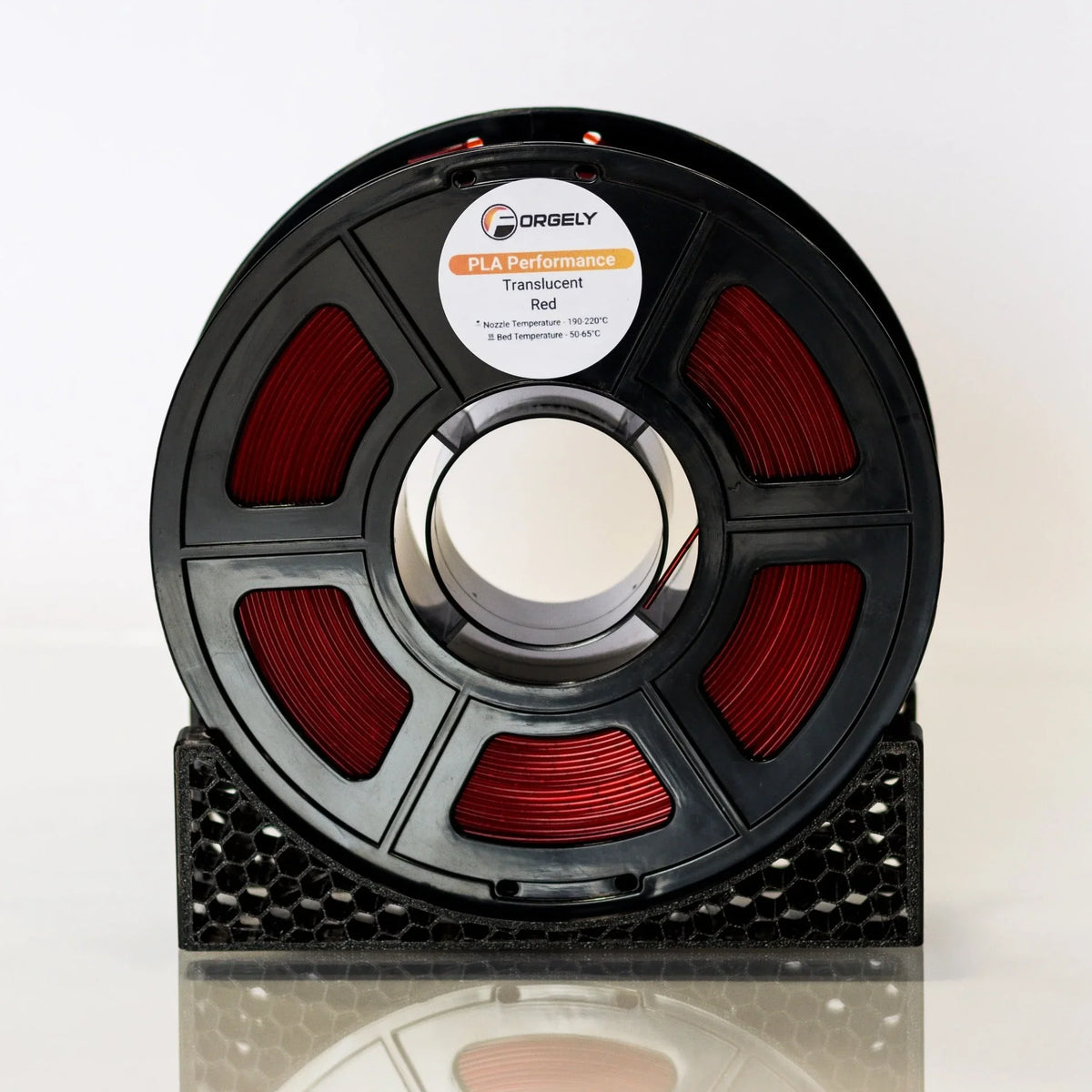 Forgely Performance PLA Filament 1.75mm – Translucent Red