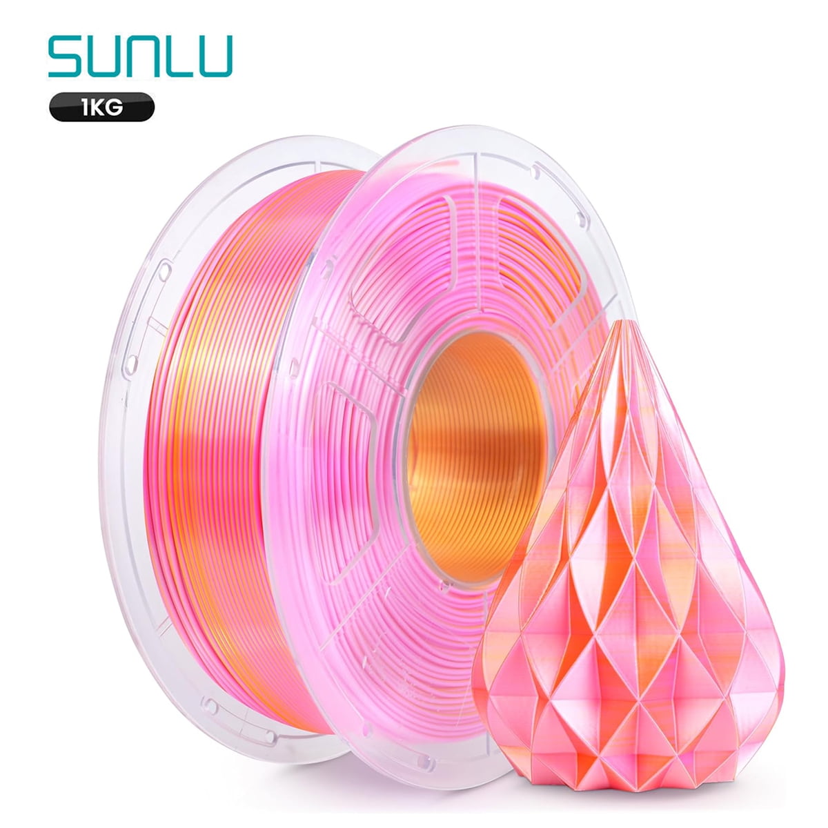 Sunlu Silk PLA+ Pink & Gold