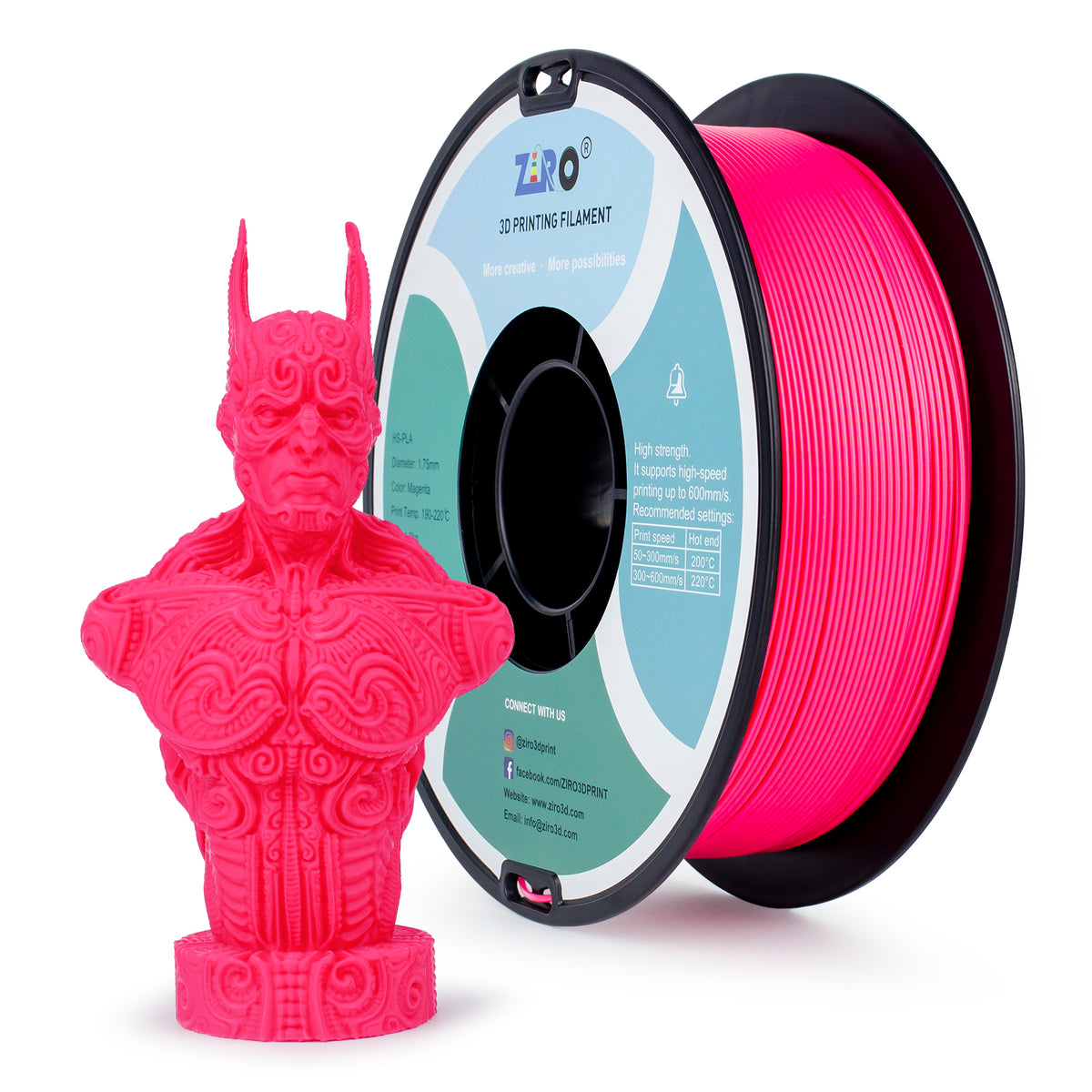 Ziro HS-PLA - Magenta