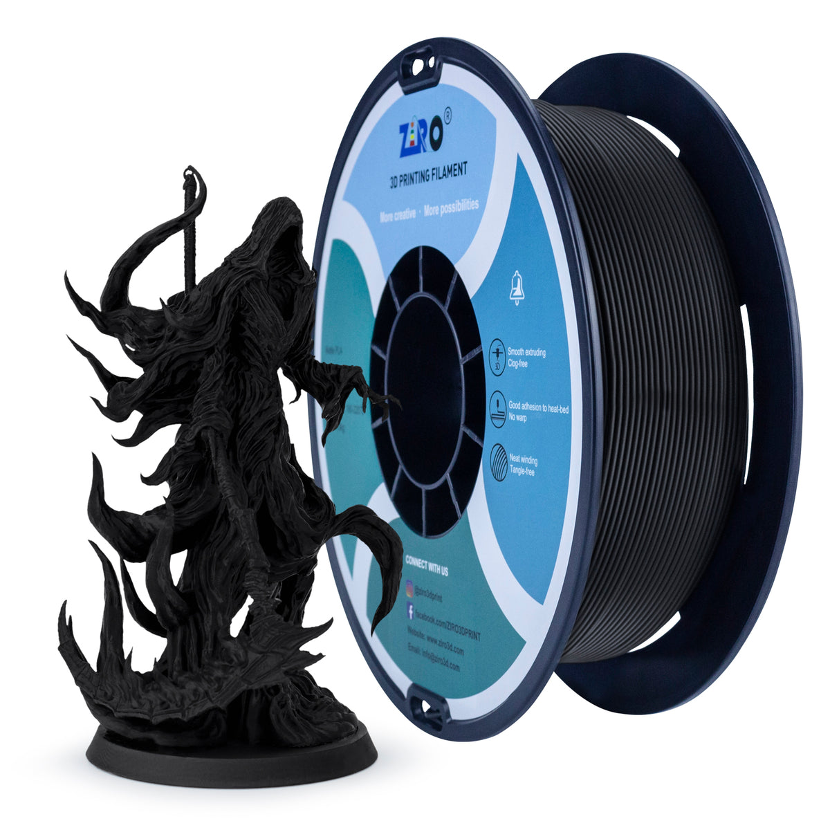 Ziro Matte PLA - Black