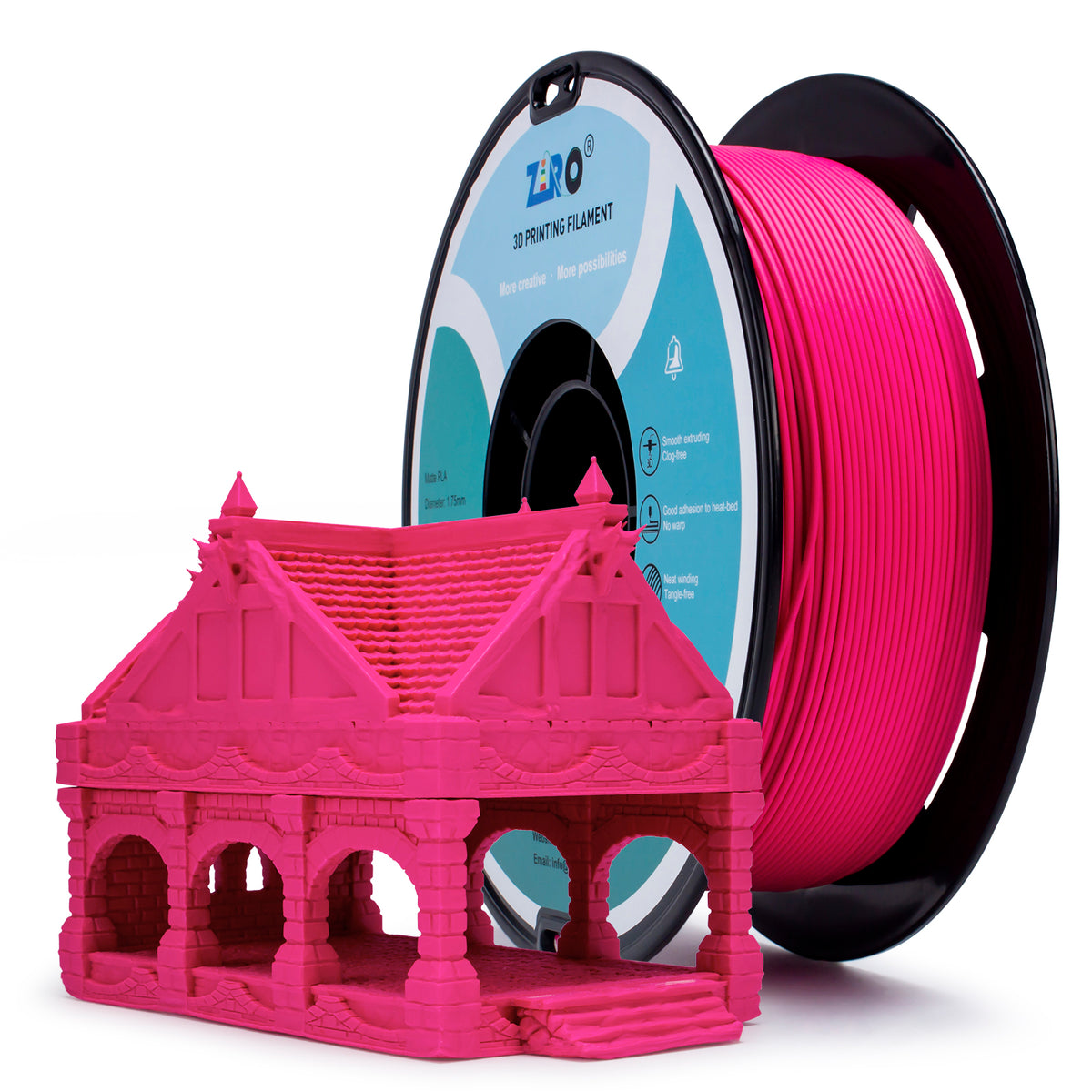 Ziro Matte PLA - Rose