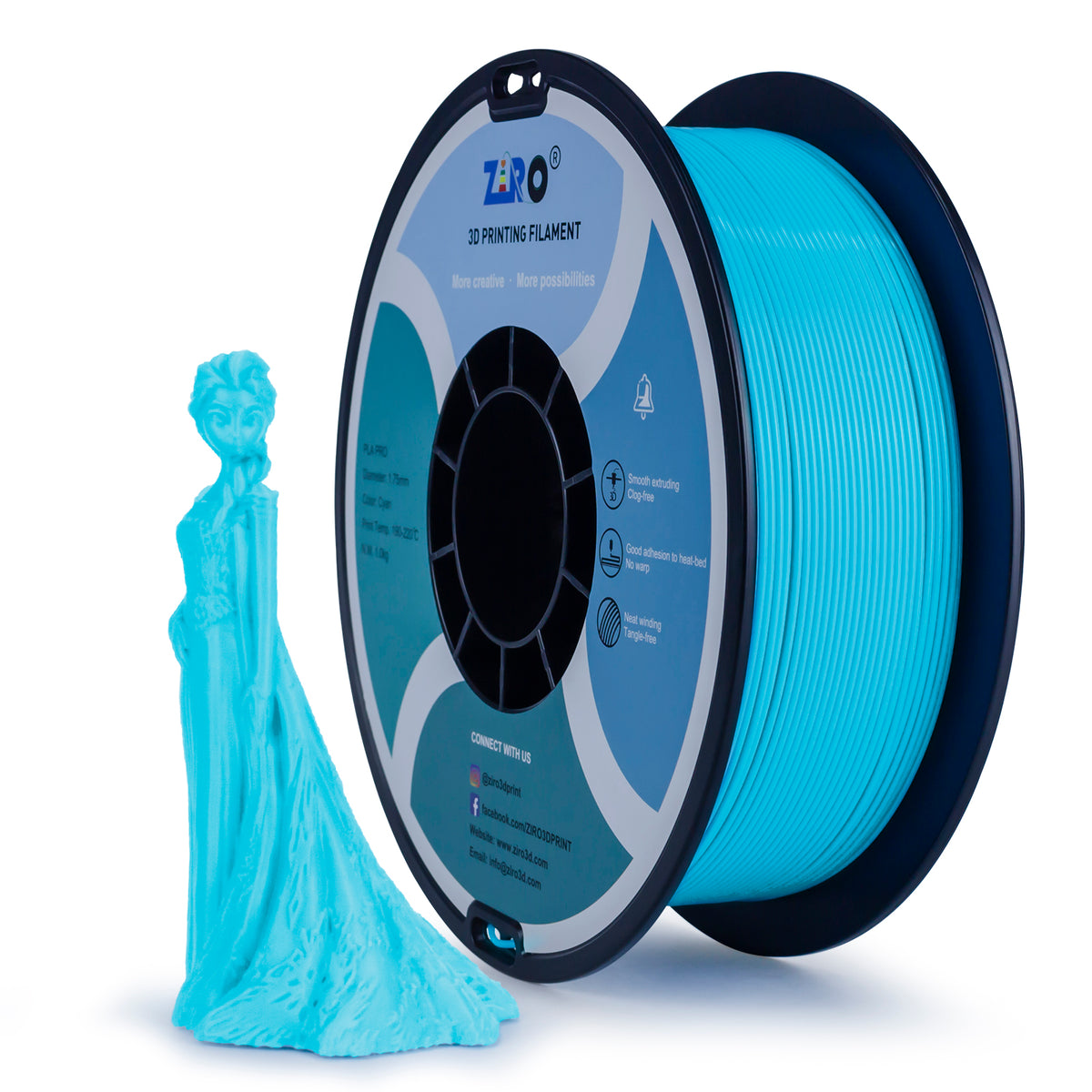 Ziro PLA Pro - Cyan