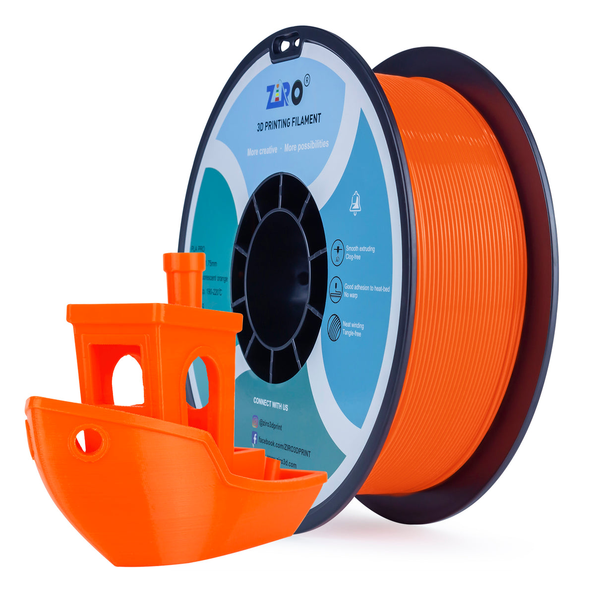Ziro PLA Pro - Fluorescent Orange