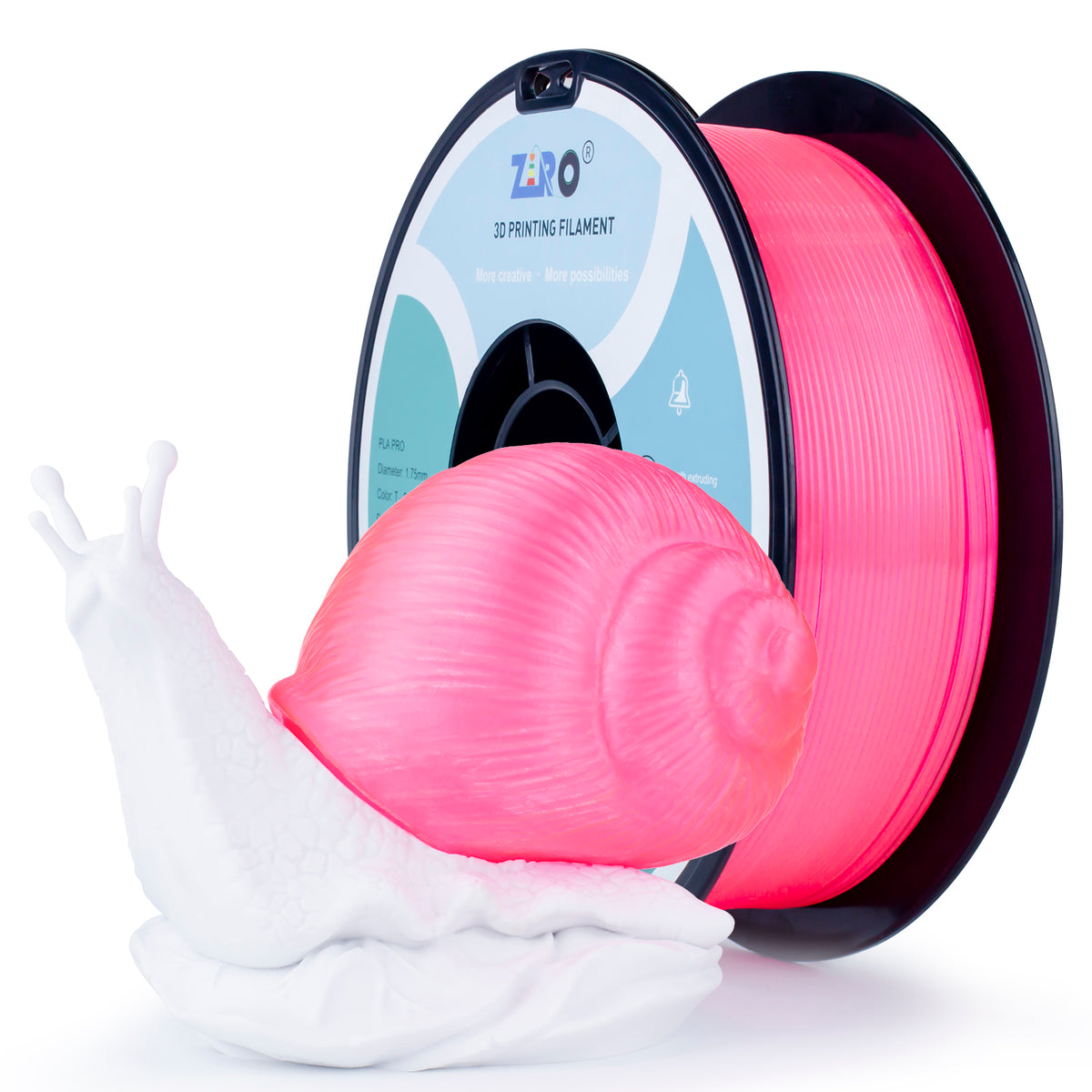 Ziro PLA Pro - Translucent Pink
