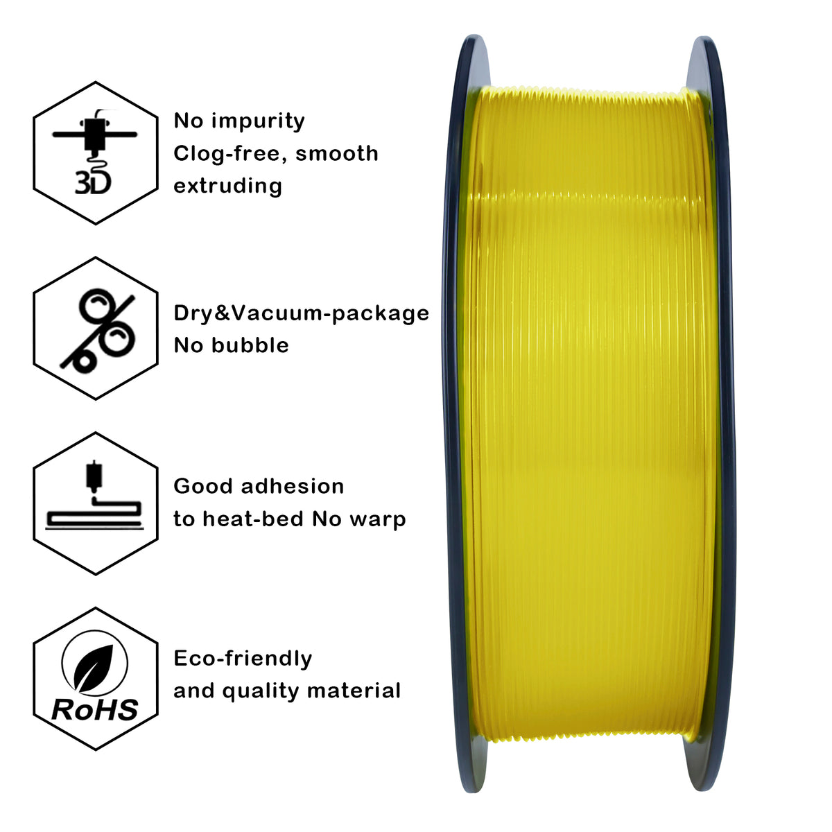 Ziro PLA Pro - Translucent Yellow