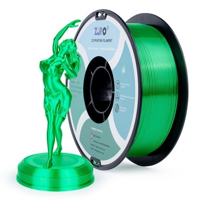 Ziro Silky PLA - Christmas Green