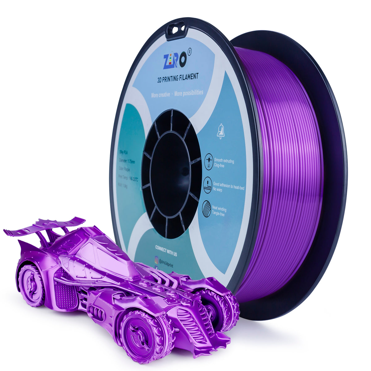 Ziro Silky PLA - Purple