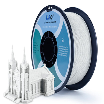 Ziro Stone PLA - Marble White